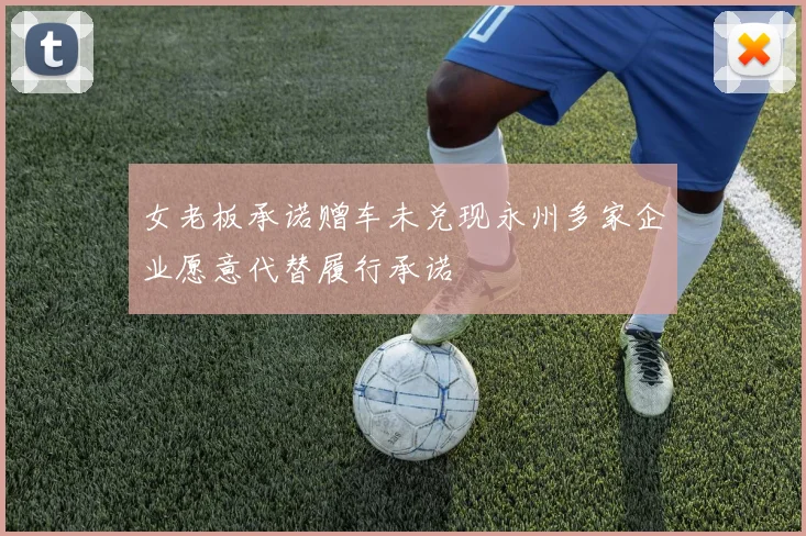 女老板承诺赠车未兑现永州多家企业愿意代替履行承诺